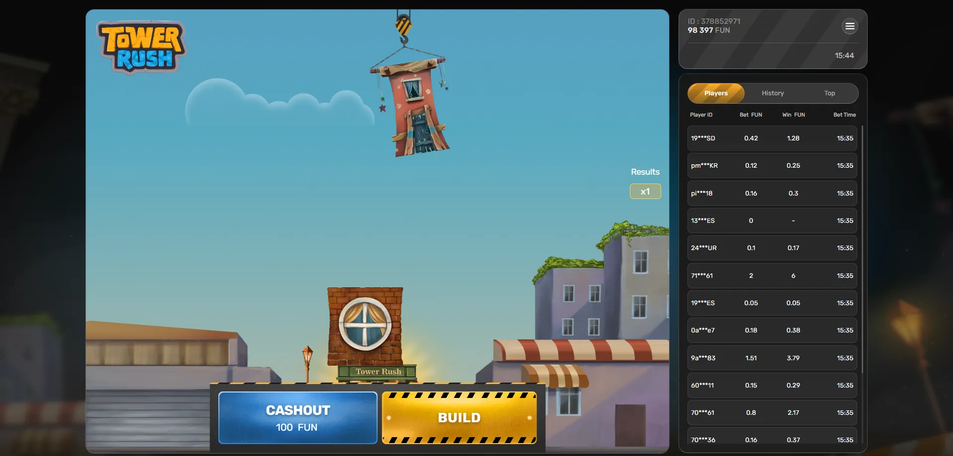 Tower Rush game specifications and features overview