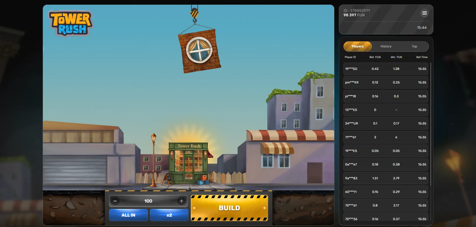 How to register and start playing Tower Rush online
